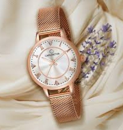 The Carlington Grace: Rose Gold Mesh
